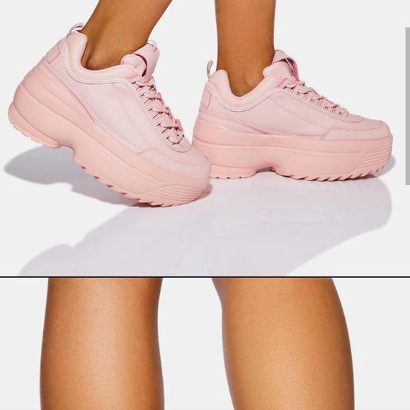 BERNESS/Dolls Kill Rec League Chunky platform sneaker - Picture 8 of 8